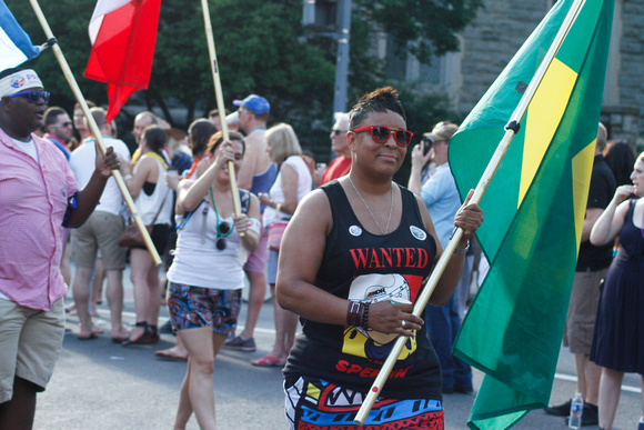 Washington, DC Capitol Pride Parade on June 13, 2015