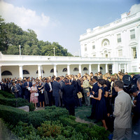 John F. Kennedy - 1961 Rose Garden Ceremony