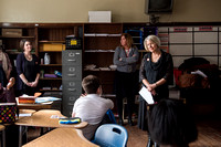 Director Visits School Without Walls at Francis-Stevens on March 3, 2016