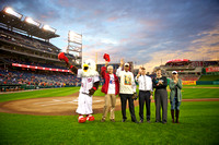 Nationals Peace Corps Night - September 23, 2011