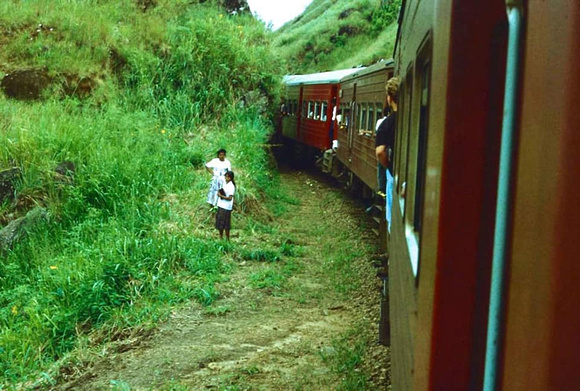 Traditional upcountry train ride site