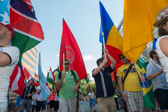 Peace Corps in the Capital Pride Parade on June 7, 2014