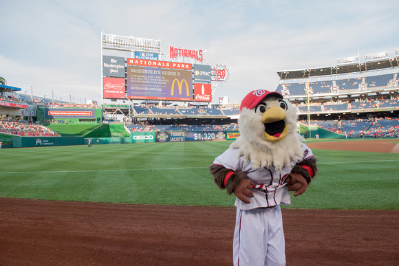 Peace Corps Night at the Nationals - August 24, 2016